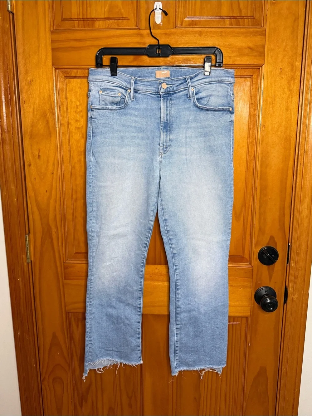 MOTHER The Insider Crop Step Fray Limited Edition Size 33